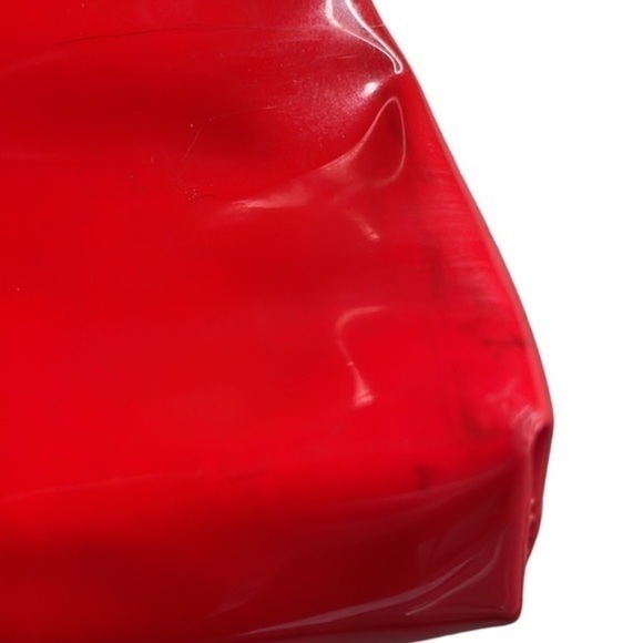 Vintage‎ Red Patten Leather Purse - Picture 7 of 8